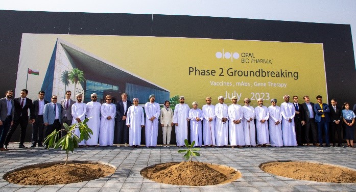 Opal Bio Pharma announces laying the foundation stone of the second phase in Khazaen